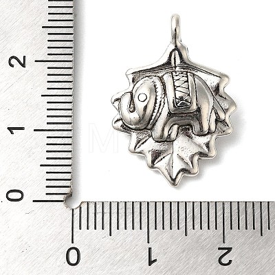 Tibetan Style Alloy Pendants FIND-Z059-10AS-1