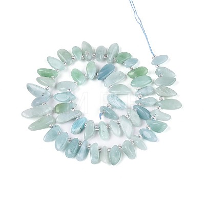 Natural Glass Beads Strands G-Z091-A26-1