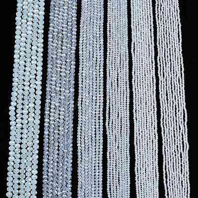 Electroplate Glass Beads Strands EGLA-A044-J8mm-A06-1