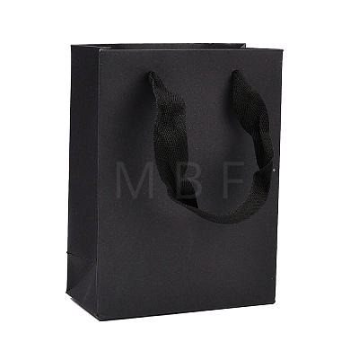 Paper Gift Tote Bags with Ribbon Handles ABAG-K004-04A-1