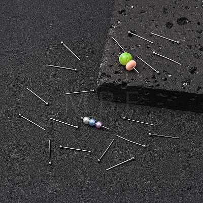 Tarnish Resistant 304 Stainless Steel Ball Head pins LS-STAS-R015-20mm-1