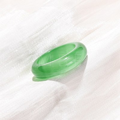 Cat Eye Finger Rings RJEW-G363-01A-02-1