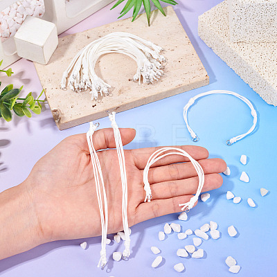 20Pcs Adjustable Korean Waxed Polyester Cord Bracelet Making BJEW-TAC0051-01-1
