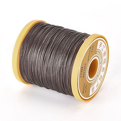 Round Waxed Polyester Cord YC-E004-0.65mm-N622-1