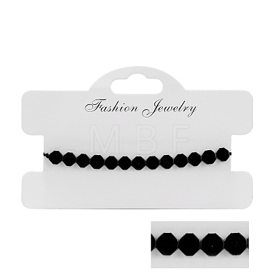 Natural Non-magnetism Hematite Bradided Bead Bracelets for Women Men ZJ6081-4-1