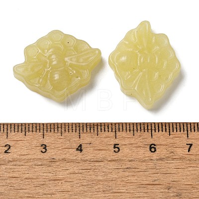 Natural Topaz Jade Carved Cabochons G-N343-01-1