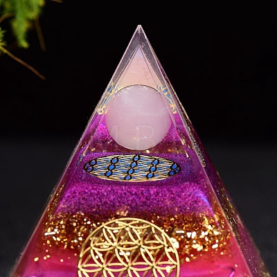 Orgonite Pyramid Resin Energy Generators PW-WG3434C-01-1