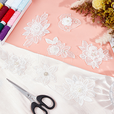 14Pcs 7 Styles Polyester Sewing Decorate DIY-CY0003-27-1