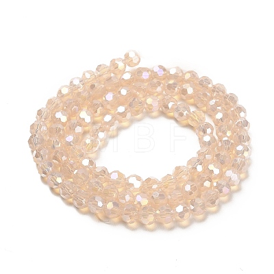 Imitation Jade Glass Beads Stands EGLA-A035-J4mm-B08-1