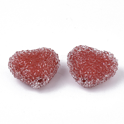 Resin Beads for Valentine's Day RESI-Q209-01-1