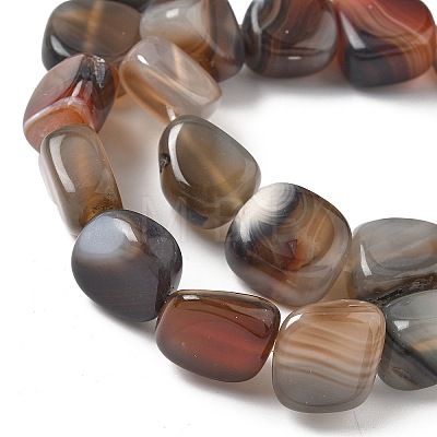 Natural Agate Beads Strands G-H295-D01-16-1