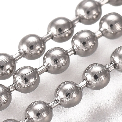 304 Stainless Steel Ball Chains CHS-E021-13J-P-1
