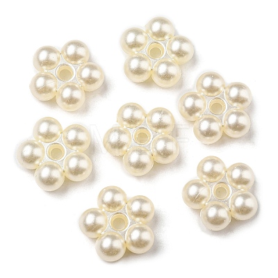 ABS Imitation Pearl Beads X-OACR-K001-29-1