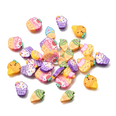 Handmade Polymer Clay Cabochons PY-CBA5A20-09-1