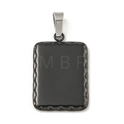 304 Stainless Steel Pendants STAS-F307-33EB-1