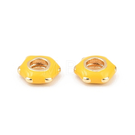 Brass Beads KK-H524-15G-01-1
