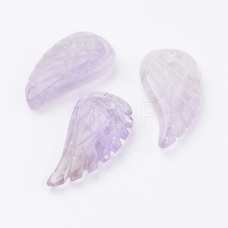 Natural Amethyst Pendants X-G-E435-B-10-1
