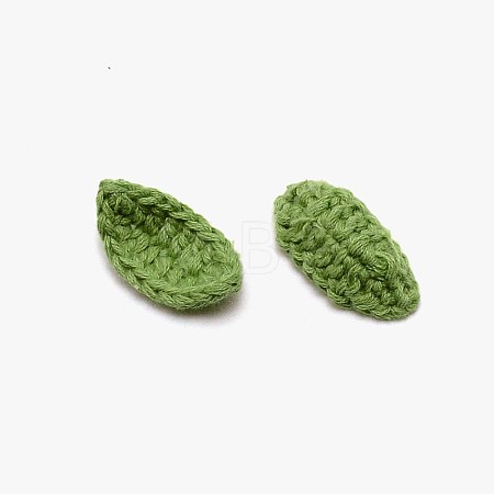 DIY Cotton Knitting Artificial Flower LS-DIY-WH0016-81B-1