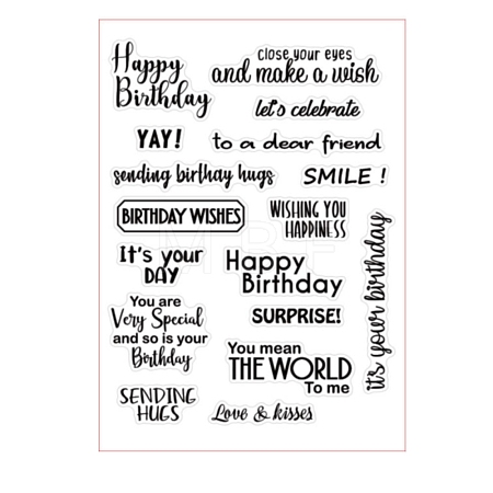 Clear TPR Stamps PW-WGAA27A-01-1