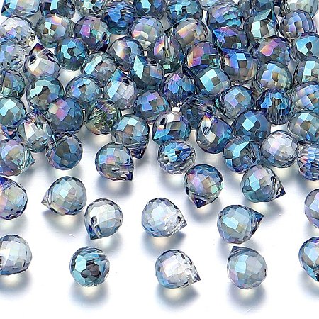 Transparent Glass Charms X1-GLAA-P070-A02-1