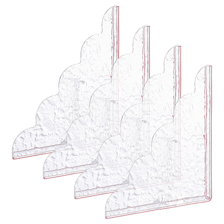 Acrylic Shower Water Guard AJEW-WH0752-468-1