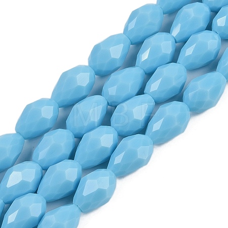 Opaque Solid Color Beads Strands EGLA-N013-P10mm-D10-1