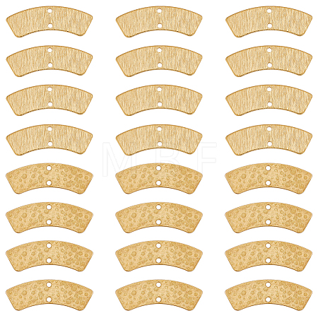 44Pcs 2 Styles Brass Links Connectors KK-WR0001-76-1