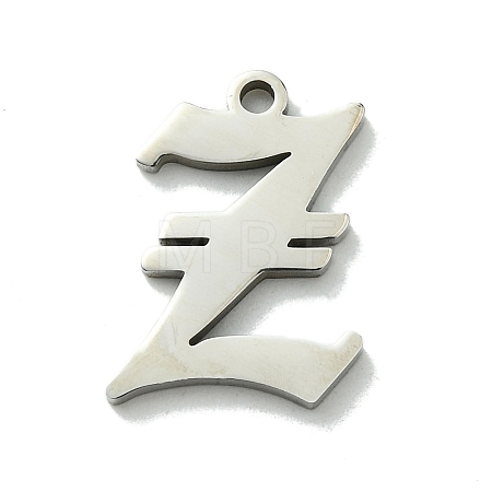 Non-Tarnish 201 Stainless Steel Pendants STAS-B055-01P-Z-1