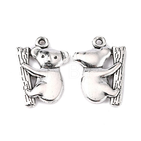 Tibetan Style Zinc Alloy Pendants TIBEP-R334-056AS-RS-1