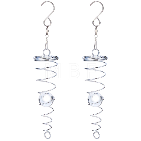 2Pcs Steel Spring Coil Fittings FIND-SP0005-84-1