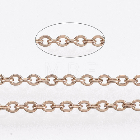 304 Stainless Steel Cable Chains CHS-R002-0.5mm-RG-1