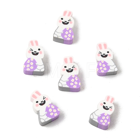 Easter Handmade Polymer Clay Beads CLAY-A006-01B-1