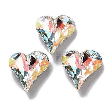 K9 Glass Rhinestone Cabochons GLAA-H034-01B-001LA-1