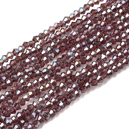 Glass Beads Strands LS-EGLA-S056-2mm-01-1