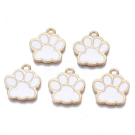 Alloy Enamel Pendants X1-ENAM-T016-22LG-B-RS-1