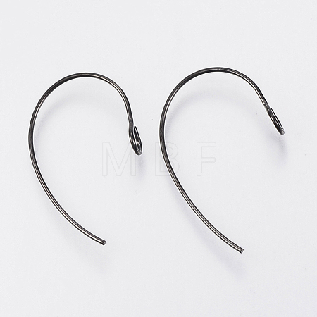 304 Stainless Steel Earring Hooks STAS-F148-05B-1