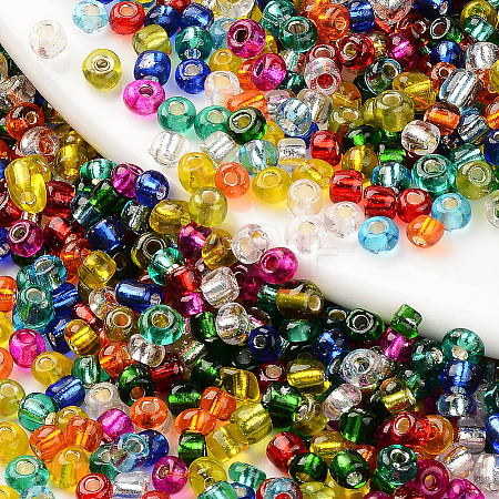 6/0 Glass Seed Beads SEED-T005-06B-1