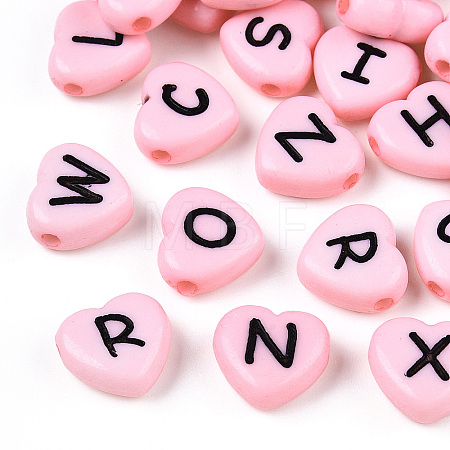 Horizontal Hole Opaque Acrylic Beads LS-X-SACR-Q126-04D-1