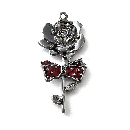 Alloy Enamel Gothic Style Pendants PALLOY-R157-06B-02A-1