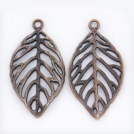 Alloy Pendants PALLOY-DA10-1912-R-FF-1