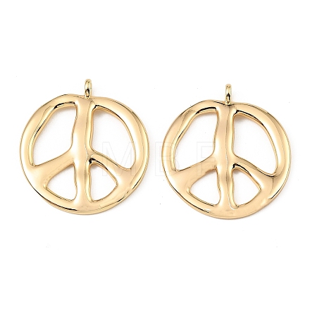Brass Pendants KK-D106-01G-1