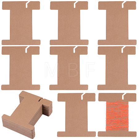 100Pcs Paper Thread Winding Boards SENE-SC0001-04-1