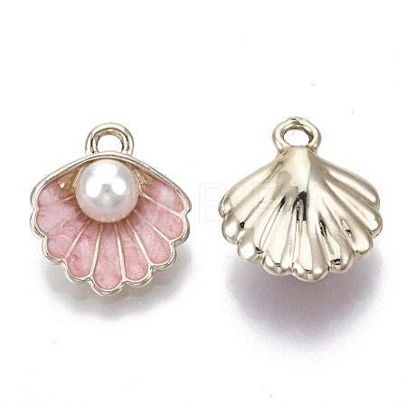 Alloy Pendants X-ENAM-S119-034C-LG-1