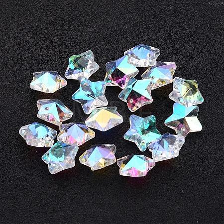 Glass Pendants X-GB005AB-1