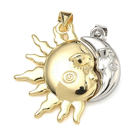 Brass Pendants KK-A293-23G-1