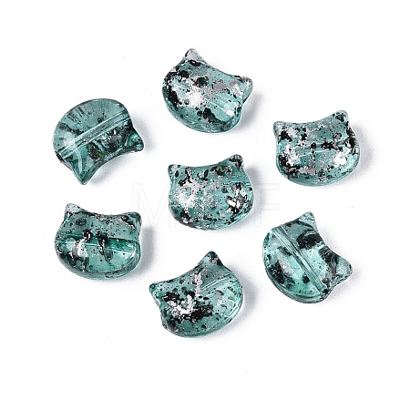 Picasso Transparent Glass Beads SEED-N012-07C-1
