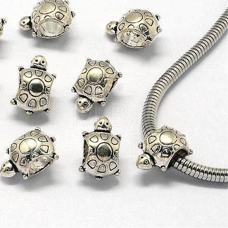Tibetan Style Alloy Beads PALLOY-S079-116AS-1