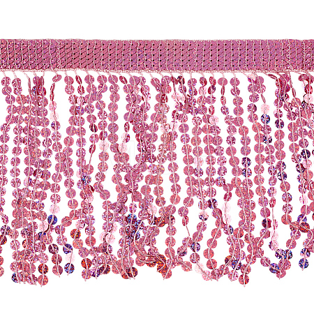 PET Tassel Trim DIY-WH0504-322D-1