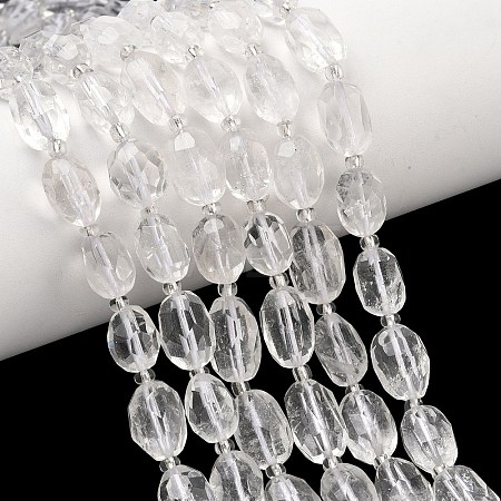 Natural Quartz Crystal Beads Strands G-L642-K01-01-1