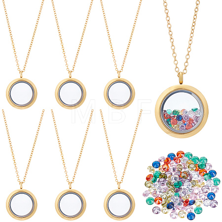 DIY Necklace Making Kits DIY-SP0007-36-1